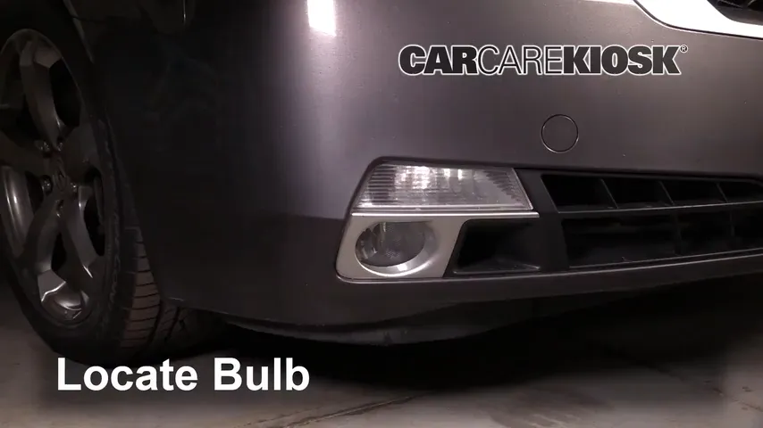 2010 Acura TL SH-AWD 3.7L V6 Lights Turn Signal - Front (replace bulb)